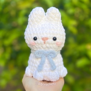 No Sew Crochet Bunny and Frog 2 in 1 PDF PATTERN no sew crochet pattern, no sew bunny crochet pattern, no sew frog crochet pattern image 3