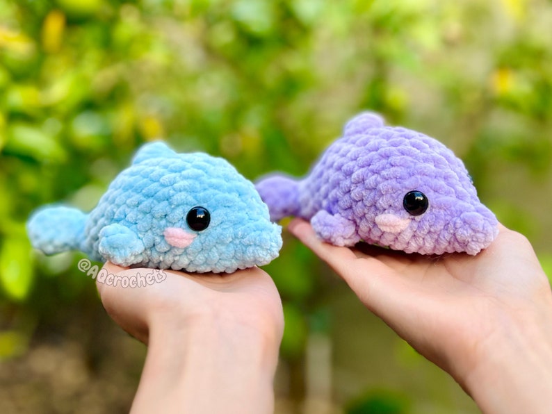 no sew dolphin crochet pattern, amigurumi dolphin, crochet dolphin, no sew crochet pattern, animal amigurumi, animal crochet pattern, ocean crochet pattern, no sew mini dolphin crochet pattern, crochet mini dolphin, crochet market makes