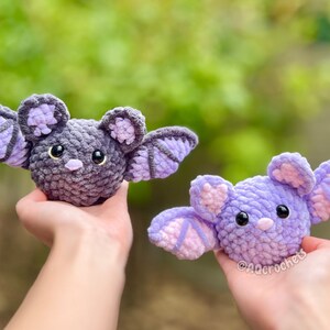 bat crochet pattern, amigurumi bat crochet pattern, no sew bat, no sew bat crochet pattern, halloween crochet pattern, no sew halloween pattern, cute halloween pattern, chonky bat crochet pattern