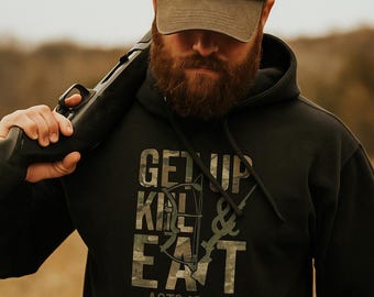 Camo Hunting Hoodie – Acts 10:13, Christian Apparel