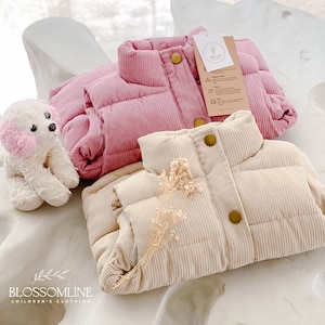¡VENTA FINAL! ¡Stock limitado! Abrigos para niñas. Chaleco de pana con bolsillos para niñas pequeñas. Abrigos de otoño para exteriores. Ropa para niños. Chaleco de invierno para bebés.
