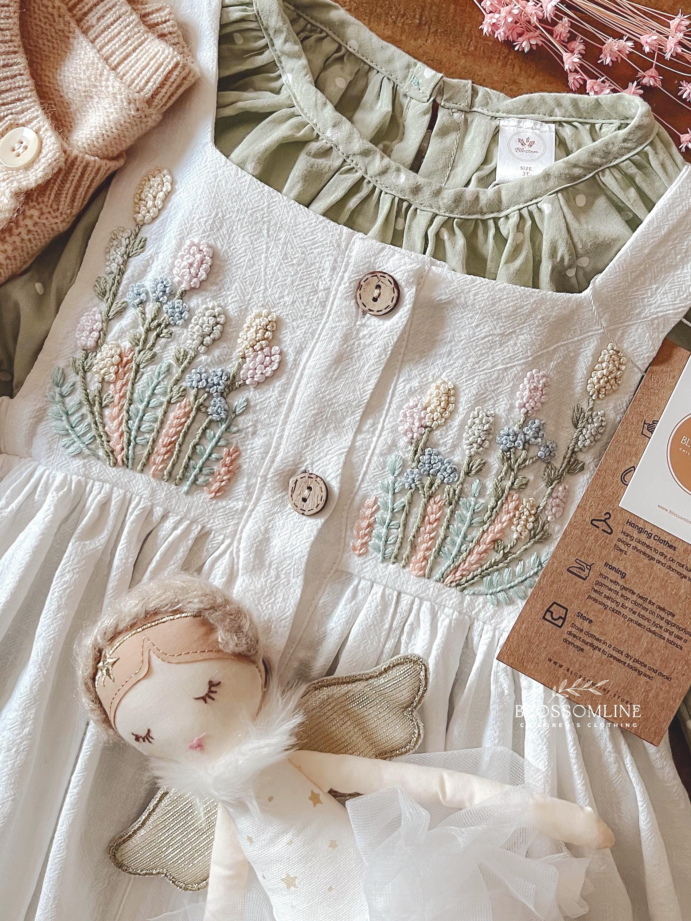 Infant Dress Olive Green - Etsy UK