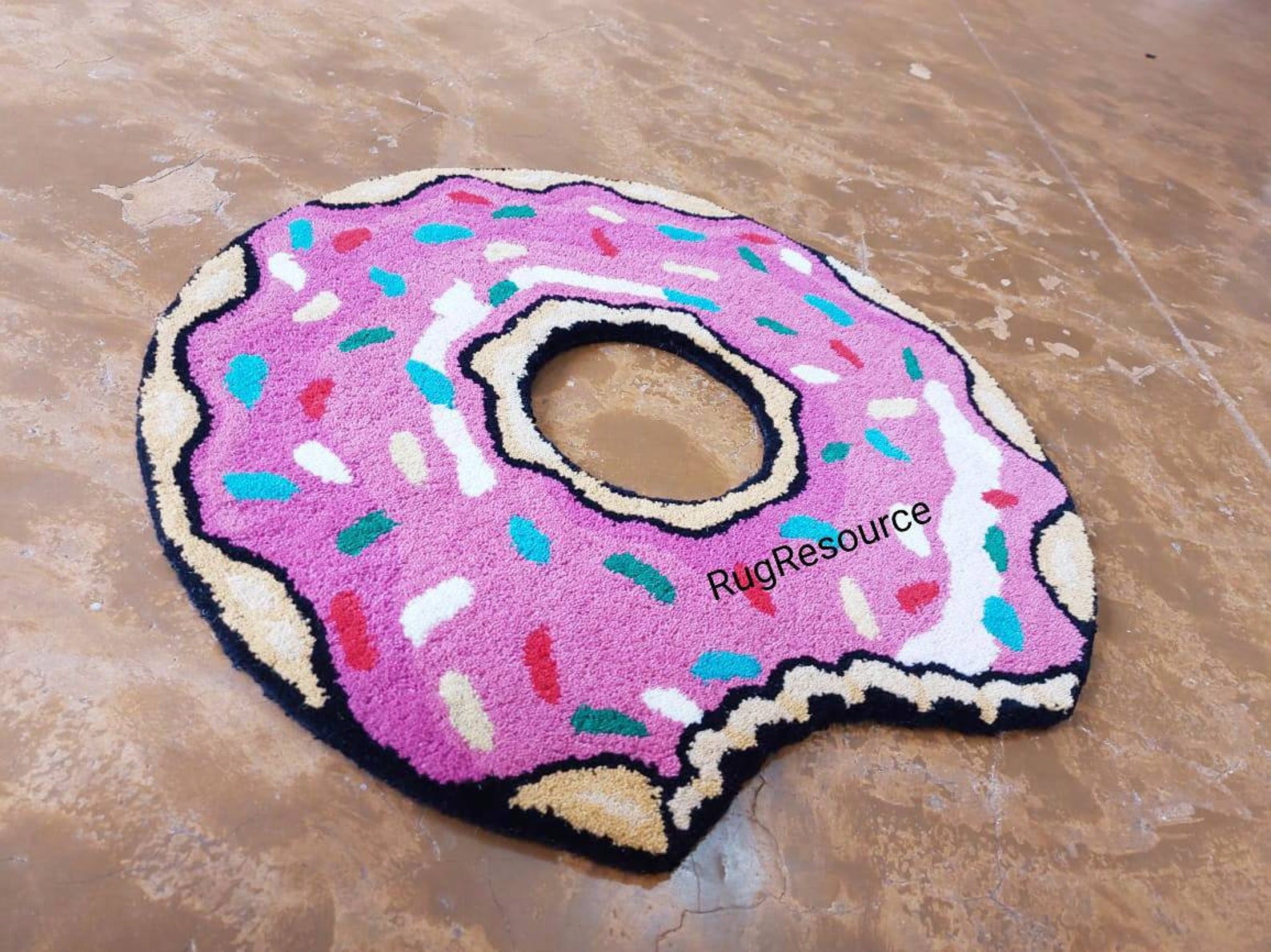 Handmade Tufted Donut Rug for Living Room, Bedroom Kidsroom,house ...
