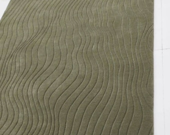 Green wool rug 8x10 high quality wool rug handtufted modern abstract rug sage green rug newzealand wool area rug for livingroom bedroom hall