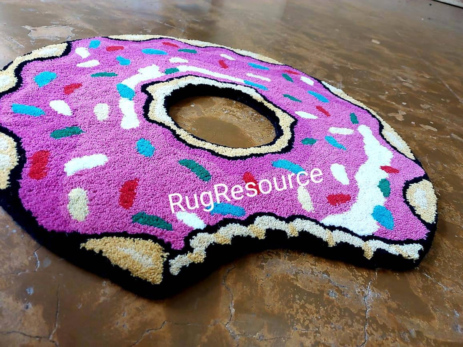Handmade Tufted Donut Rug for Living Room, Bedroom Kidsroom,house ...