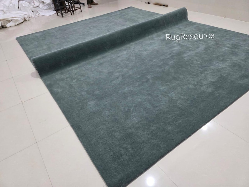 8x10 burgandy area rug -Modern Abstract solid plain Rug For LivingRoom Bedroom can be customize in any size and color image 12
