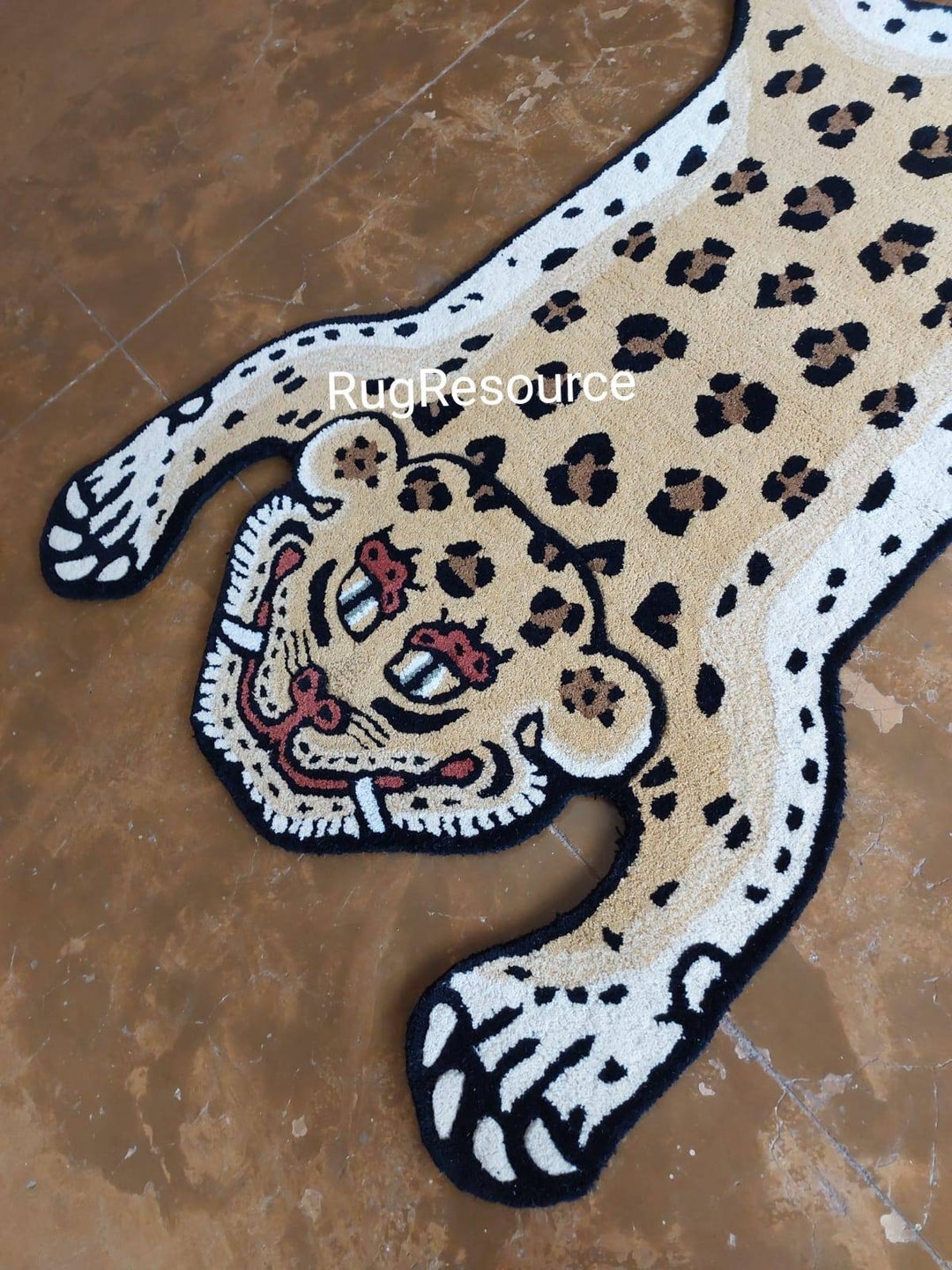 Handmade Tufted Tibetan Tiger Rug for Living Room, Bedroom - Etsy