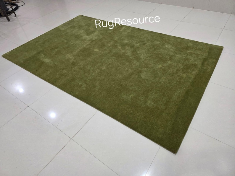 8x10 milano grüner Teppich - Handgeknüpfter Teppich für Wohnzimmer Schlafzimmer Flur 23x30 10x14 12x15. Bild 19