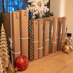 CHRISTMAS PREORDER Book Advent Calendar| 12 Days of Books| Blind Date With a Book| Christmas Mystery Book| Reader Gift| Bookish Holiday Gift