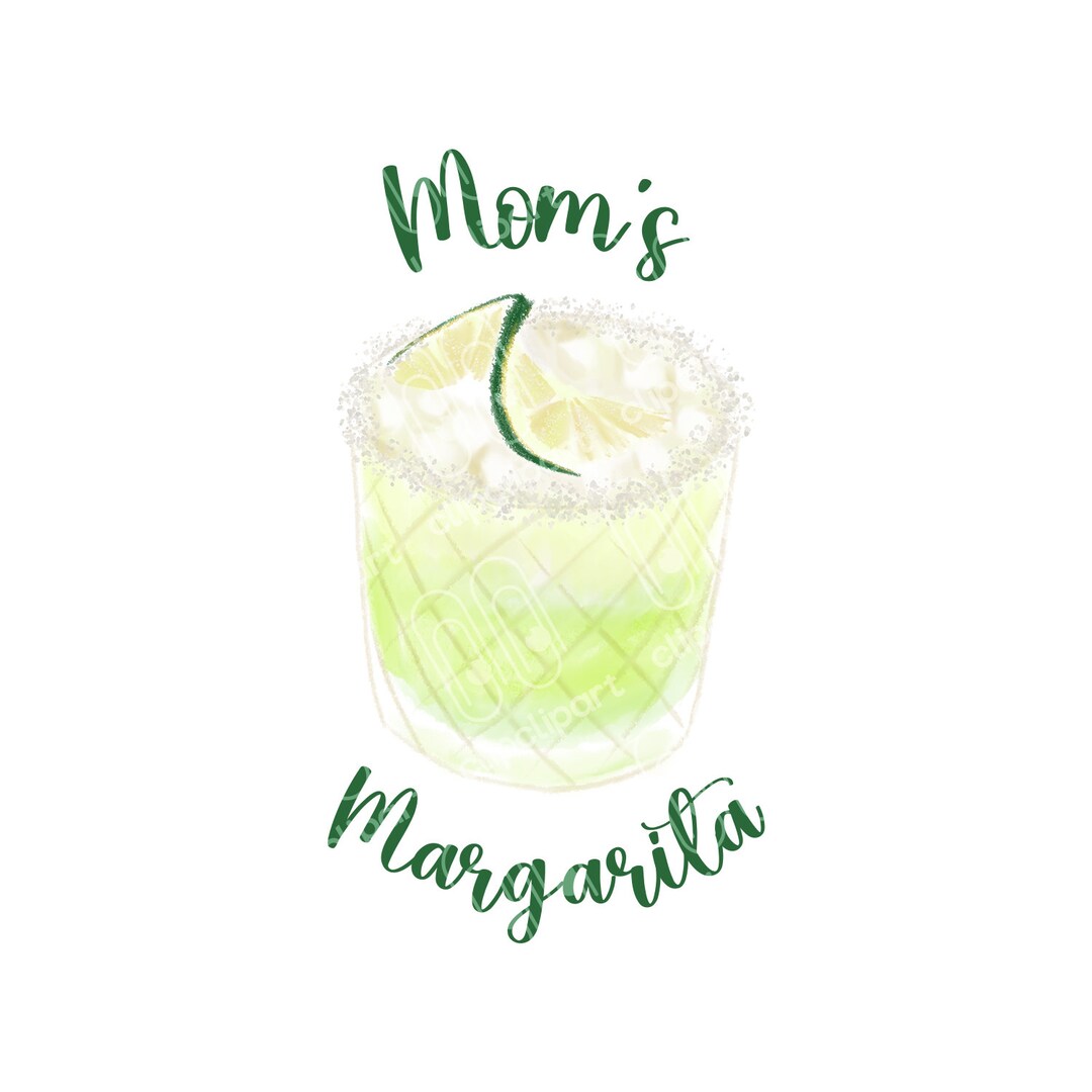 Mom's Margarita Art Print Digital Download, Printable Cocktail Wall Art ...