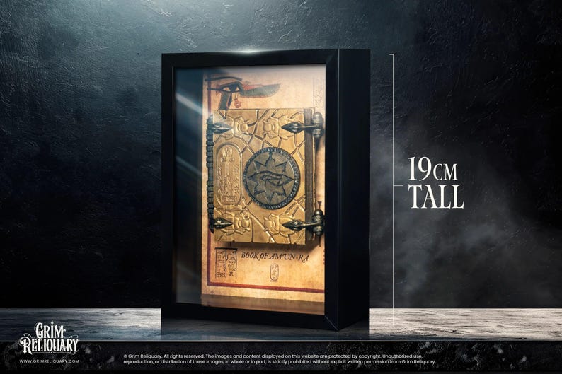 Book of Amun-Ra Display - Grim Reliquary