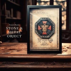 Stone & Metal Object Display