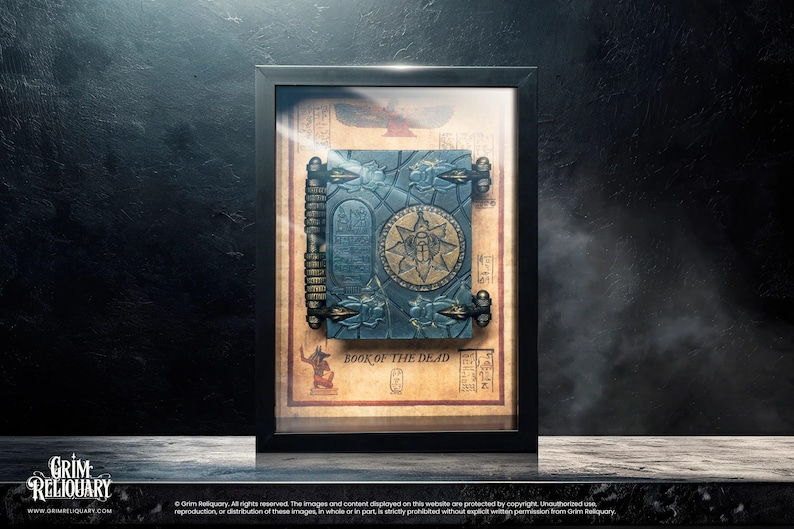 Book of the Dead Display - Grim Reliquary