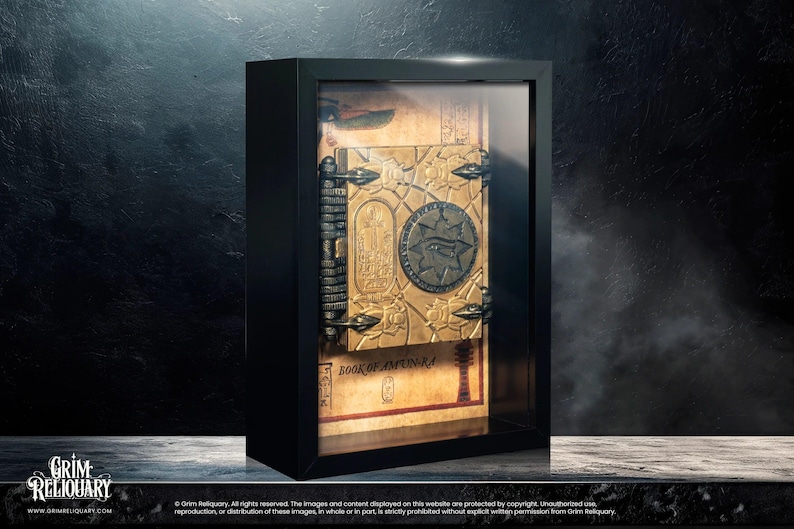 Book of Amun-Ra Display - Grim Reliquary