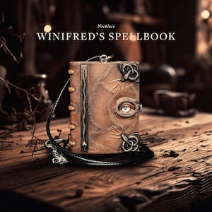 Winifred&#39;s Spellbook Necklace