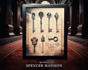 Exhibición de la colección de llaves de la Mansión Spencer