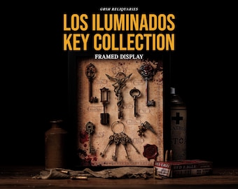 Los Iluminados Key Collection Framed Display