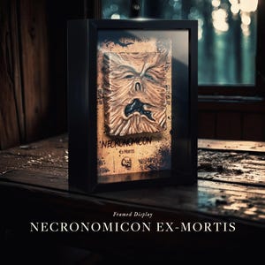 Necronomicon Ex-mortis Display - Etsy