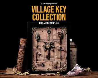 Village Key Collection Framed Display