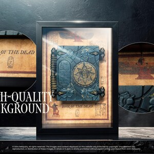 Book of the Dead Display - Grim Reliquary