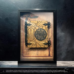 Book of Amun-Ra Display - Grim Reliquary