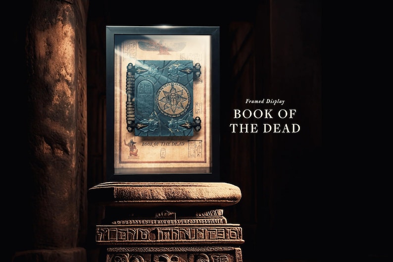 Book of the Dead Display - Grim Reliquary
