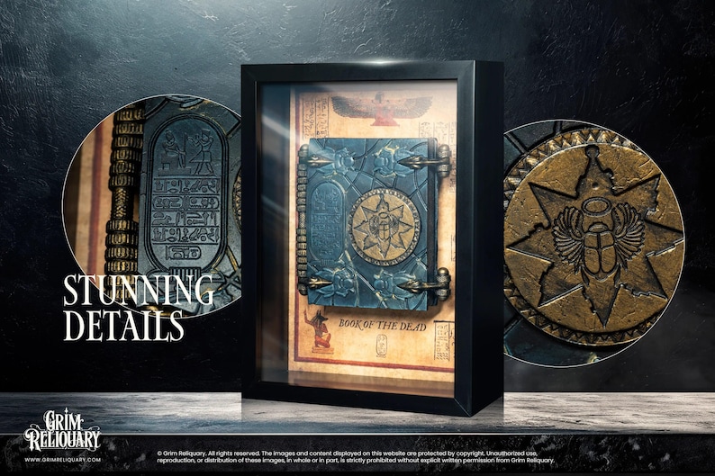 Book of the Dead Display - Grim Reliquary