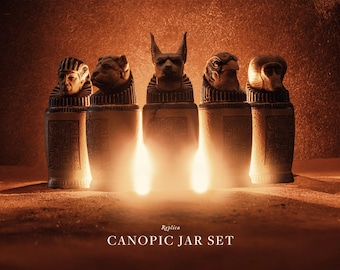 Canopic Jar Replica Set