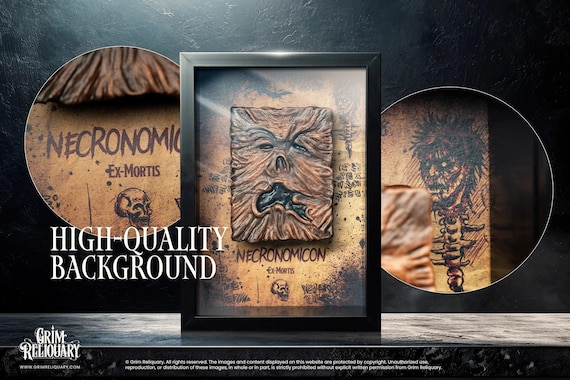 Necronomicon Ex-mortis Display - Etsy
