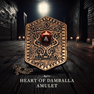Herz von Damballa Amulett Replik