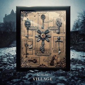 Village Key Collection Display