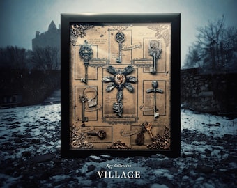 Exposición de la colección de llaves del pueblo