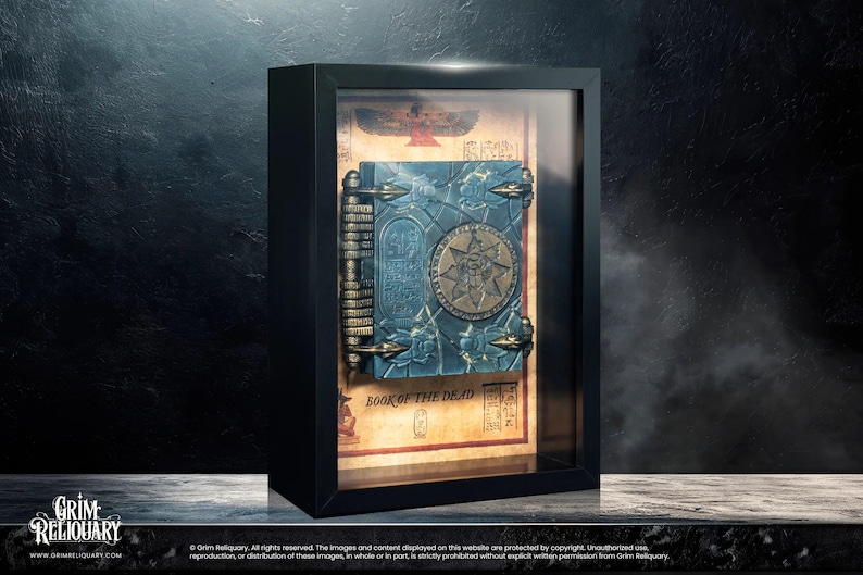 Book of the Dead Display - Grim Reliquary