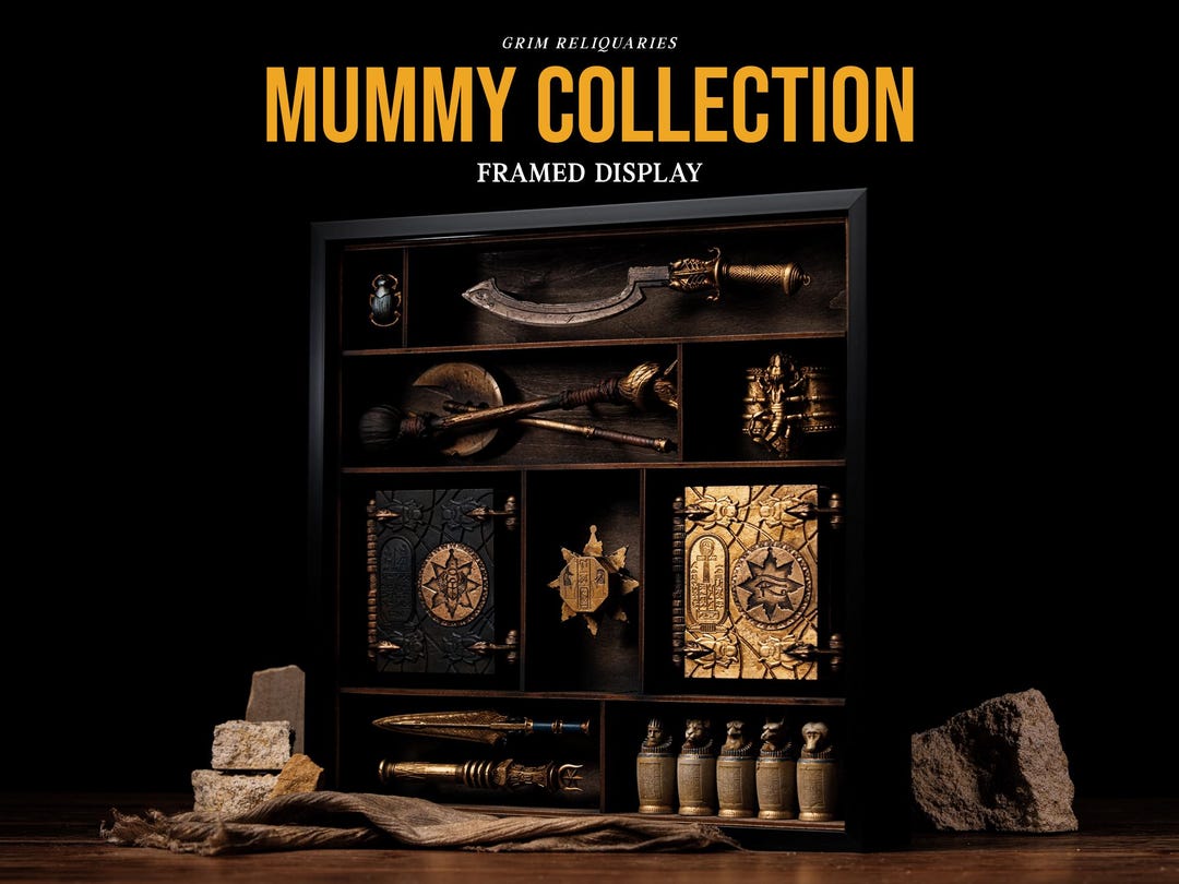The Mummy Collection Framed Display - Etsy