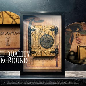 Book of Amun-Ra Display - Grim Reliquary
