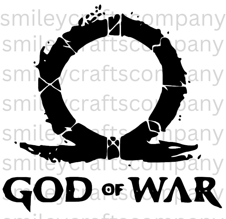 God of War Logo SVG PNG JPG Cricut Shirt Wood Mug Pc - Etsy