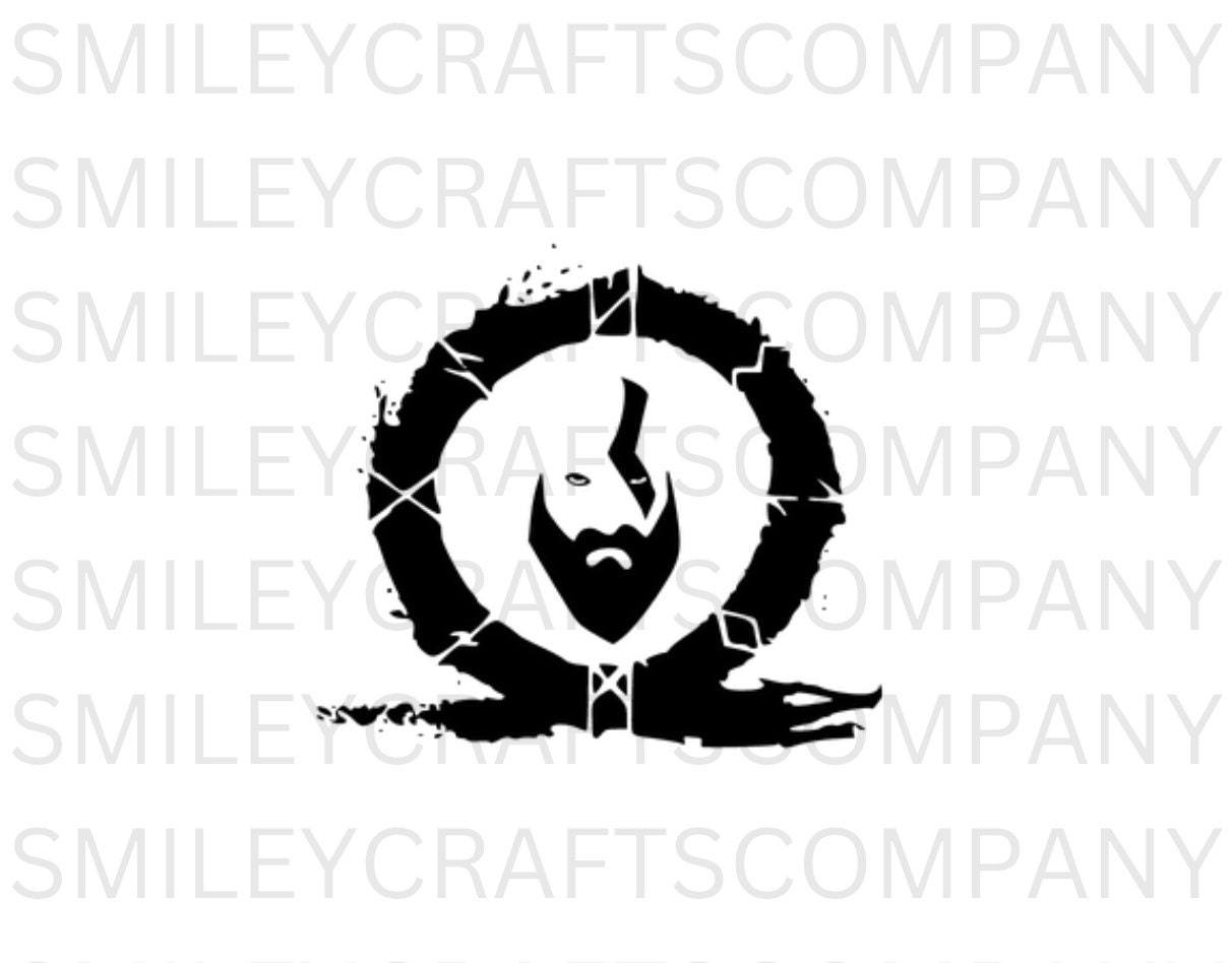 God of War SVG PNG Cricut Shirt Wood Mug Pc Game - Etsy