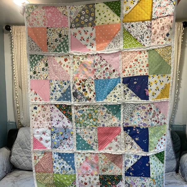 Rag Quilts - Etsy