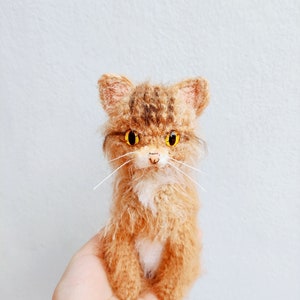 Custom Cat Plush, Custom Crochet Cat, Custom Stuffed Cat, Pet Memorial Plush, Custom Stuffed Animal, Gift for Cat Lovers