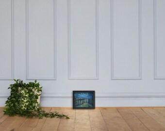 Framed Starry Night