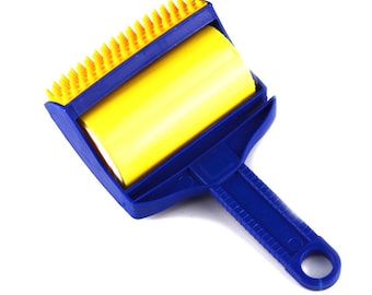 Neue Wiederverwendbare Sticky Buddy Teppich Kleidung Fussel Pelz Entferner Reiniger Walzen Bürste