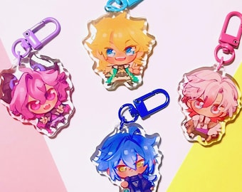 Genshin Impact - Chibi Acrylic Charms