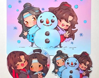 MDZS / The Untamed / Mo Dao Zu Shi - WangXian Waterproof Stickers and Print Set