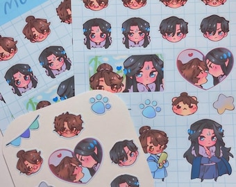 SVSSS / Scum Villain - MoShang Sticker Sheet