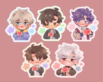Love and Deepspace Waterproof Stickers