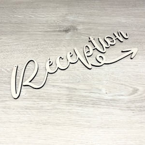 Empfangstafel aus Holz - Personalisierte Tafel - Hochzeitsdekoration - Wanddekoration