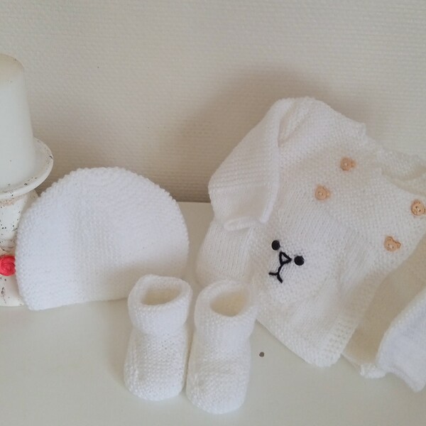 Layette bébé fait main