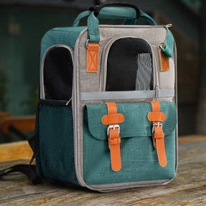 Breathable and Durable Travel Backpack for Small Pets