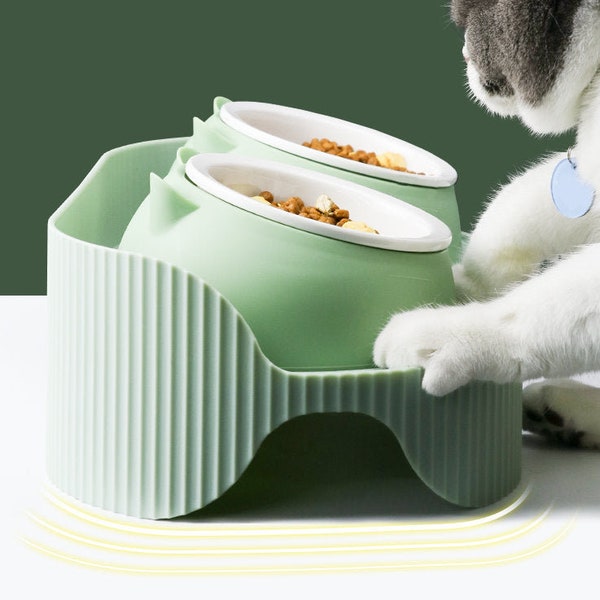 Modern Cat Bowl Etsy