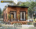 Cabin House Plans, 14x20, Modern Cottage Tiny Floor Plans ,1 bedroom. Small House Architectural Plans, PDF Blueprint Cabin Plans